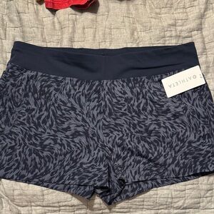 Athleta Navy and Gray Athletic Shorts